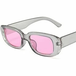 DONTODENT Lunettes De Soleil Rétro à La Mode Petit Cadre Pc Lunettes De Soleil Frontière Avec Des Diamants Pour