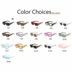 DONTODENT Lunettes De Soleil Rétro à La Mode Petit Cadre Pc Lunettes De Soleil Frontière Avec Des Diamants Pour -Promos Protection des yeux : lunettes et masque Magasin 67436121 5