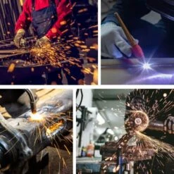 HAPPYSHOPPING Lunettes De Soudage à Alimentation Solaire Avec Changement Automatique De Lumière Lunettes De Protection Des Yeux Pour La Soudure Et La Soudure TIG Pile Bouton Intégrée, Verte - Verte -Promos Protection des yeux : lunettes et masque Magasin 67447090 4