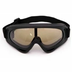 GRID COOL Lunettes De Ski Masques Snowboard,Motoneige Moto Lunettes Ski Goggles Protection Lunettes Lens Anti-poussière, UV Protection,Anti-Buée, Coupe-Vent Pour Garçons Et Filles, Hommes & Femme (Brun)