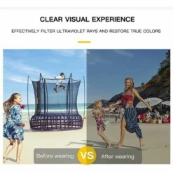 DONTODENT Lunettes De Soleil Homme, Lunettes De Soleil Ovales Steampunk Vintage, C5 -Promos Protection des yeux : lunettes et masque Magasin 67659287 5