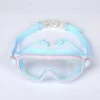 GRID COOL Lunettes De Natation Pour , Grand Cadre, Anti-buée, Lunettes De Natation Pour Enfants, Professionnels HD étanches, Lunettes De Plongée Pour Pour Piscine,blue.b