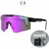 THSINDE THSIDNE Pit Viper CollectionLunettes De Cyclisme Lunettes De Soleil Avec Lentille Interchangeable UV400 Lunettes De Sport Pour Activités De Plein Air Course à Pied Cyclisme C04