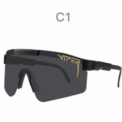 THSINDE THSIDNE Pit Viper Lunettes De Soleil Polarisées, Lunettes De Soleil De Protection UV400 Pour Hommes Et Femmes, Cyclisme, Conduite, Golf Et Activités De Plein Air (C01)