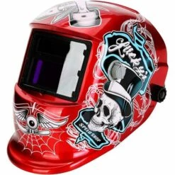 ZOLGINAH Masque De Soudage Automatique, Casque De Soudure Avec 2 Lentilles Et 2 Capteurs De Filtre à Ombre Réglables, DIN 9-13 Pour Le Soudage à L'arc De MIG TIG MAG [Classe énergétique A+++]