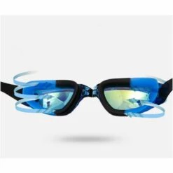 GRID COOL Cool Noir Lunettes De Natation Adulte Anti-buée Lunettes De Natation Galvanoplastie Silicone Pince-nez Bouchons D'oreilles Lunettes De Natation -Promos Protection des yeux : lunettes et masque Magasin 68073140 3