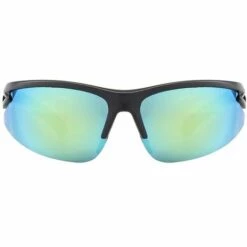 BENOBBY KIDS Lunettes De Soleil Lunettes De Soleil De Sport De Cyclisme En Plein Air Lunettes De Soleil à La Mode, Cadre Noir Feuille Verte Bleue (boîte Non Incluse) -Promos Protection des yeux : lunettes et masque Magasin 68142939 3
