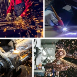 TANCYCO Lunettes De Soudage à Assombrissement Automatique à énergie Solaire Soudage à L'arc Sous Argon Lunettes De Soudage électriques Protections De Soudage Lunettes De Soudage Pratiques Outils De Soudage Utilitaires (Vert) -Promos Protection des yeux : lunettes et masque Magasin 68208257 3