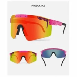 GRID COOL Pit Viper Series C Uv400 Lunettes De Soleil Polarisées Pour Sports De Plein Air C9